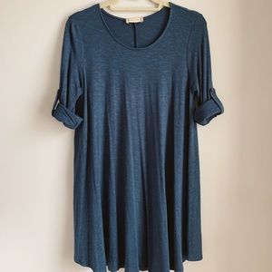 Altar’d State Blue Longsleeve Dress